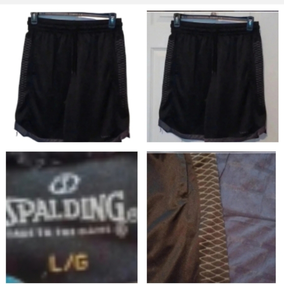 💙🌺Men's Spalding shorts🎉 - Picture 1 of 10
